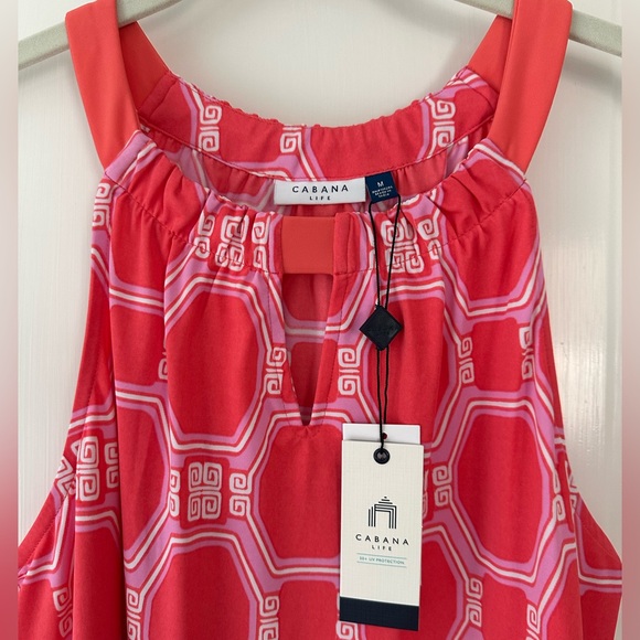 NWT Cabana Life Spring Regatta Sleeveless Dress - Picture 5 of 8